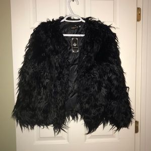 faux fur jacket